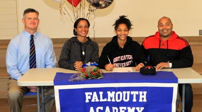 Currence Signs Nli With Northeastern Falmouth Sports Capenews Net