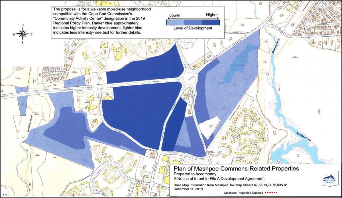 Map Of Mashpee Commons