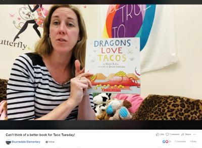 Bournedale Takes Reading Month Online Bourne News Capenews Net