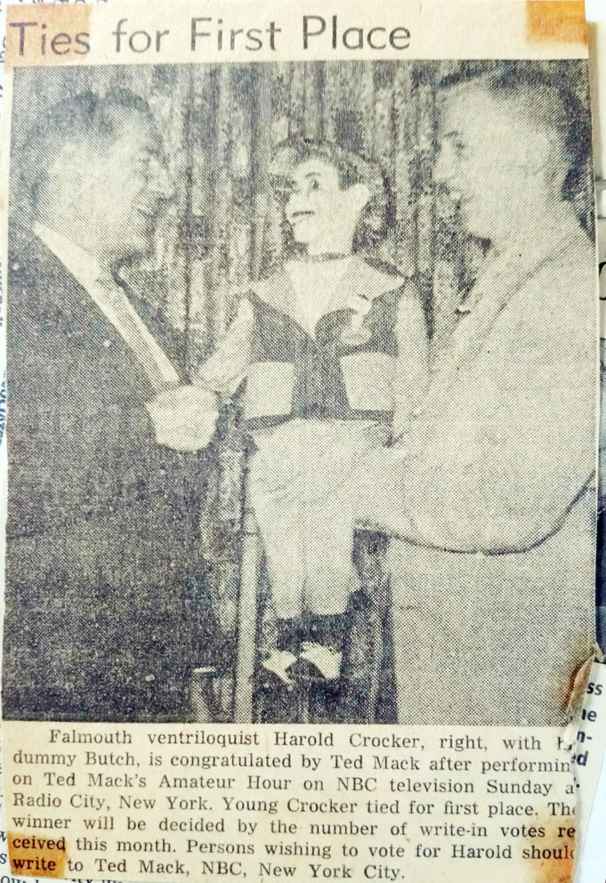 terry dear amateur hour