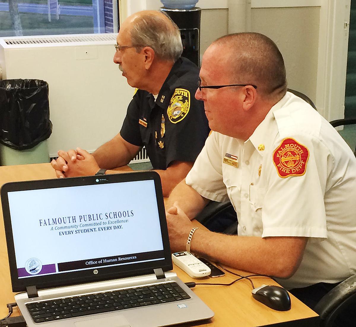 Falmouth Police Fire Chiefs Share New Training Methods With