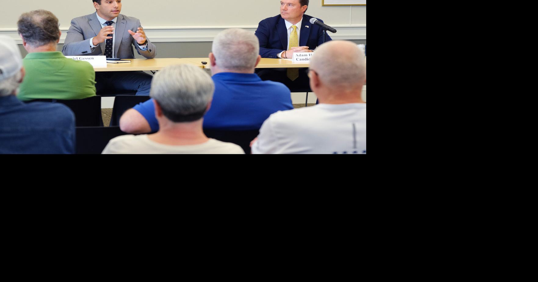 Gessen, Hogue Outline Priorities At County Commissioner Candidate Forum