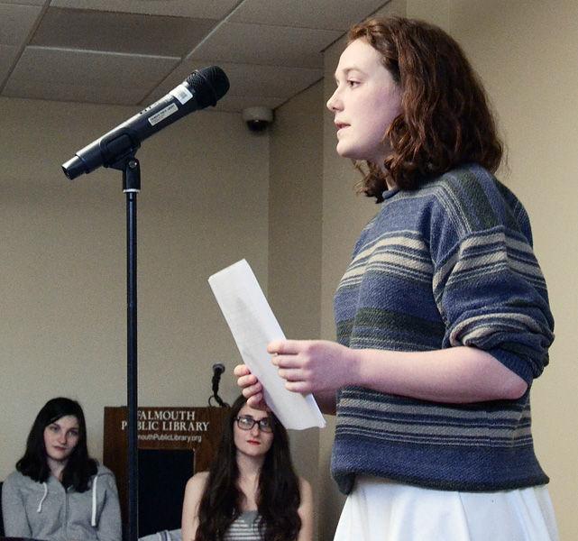 Fhs Students Raise Their Voices At Poetry Slam Falmouth News