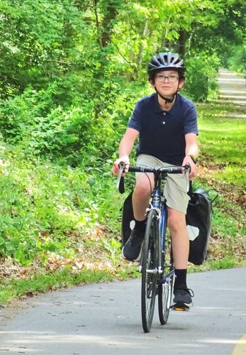 The View From The Path: Young Cyclist Urges Bikeway Users To Stay Aware, Stay Safe