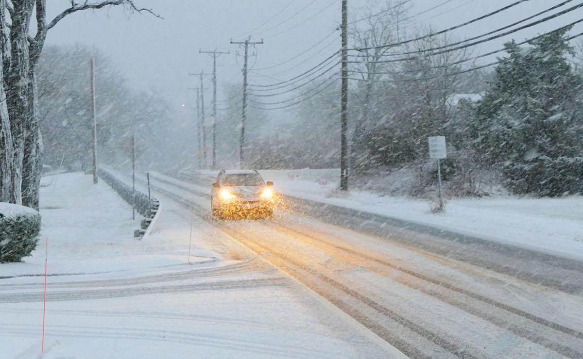 First Appreciable Snow Of The Season Blankets Falmouth Falmouth News