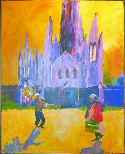 Color Comes To West Falmouth Library Doris Epstein Is Artist Of