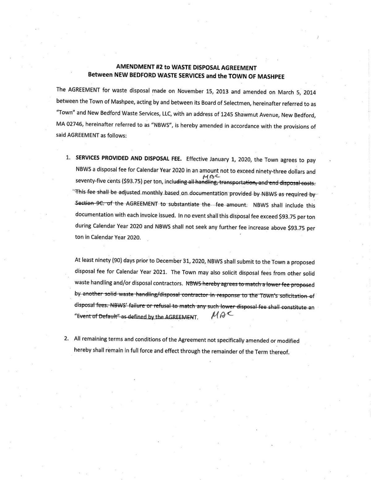 Contract With Trash Service In Limbo After Questions Of