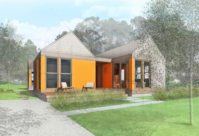 Moby S Luminous Midcentury In New York Asks 1 3m Butterfly Roof Green Roof Building Roof Architecture