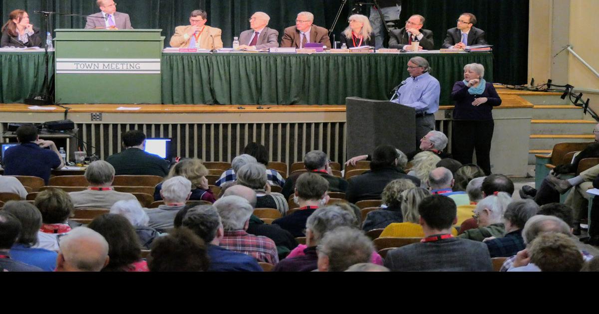 Falmouth Town Meeting Works Through More Than Half Of Warrant Falmouth News