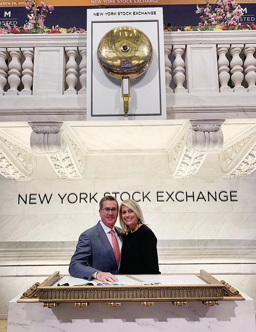 Jeffrey Cutter Rings The Wall Street Closing Bell Falmouth News