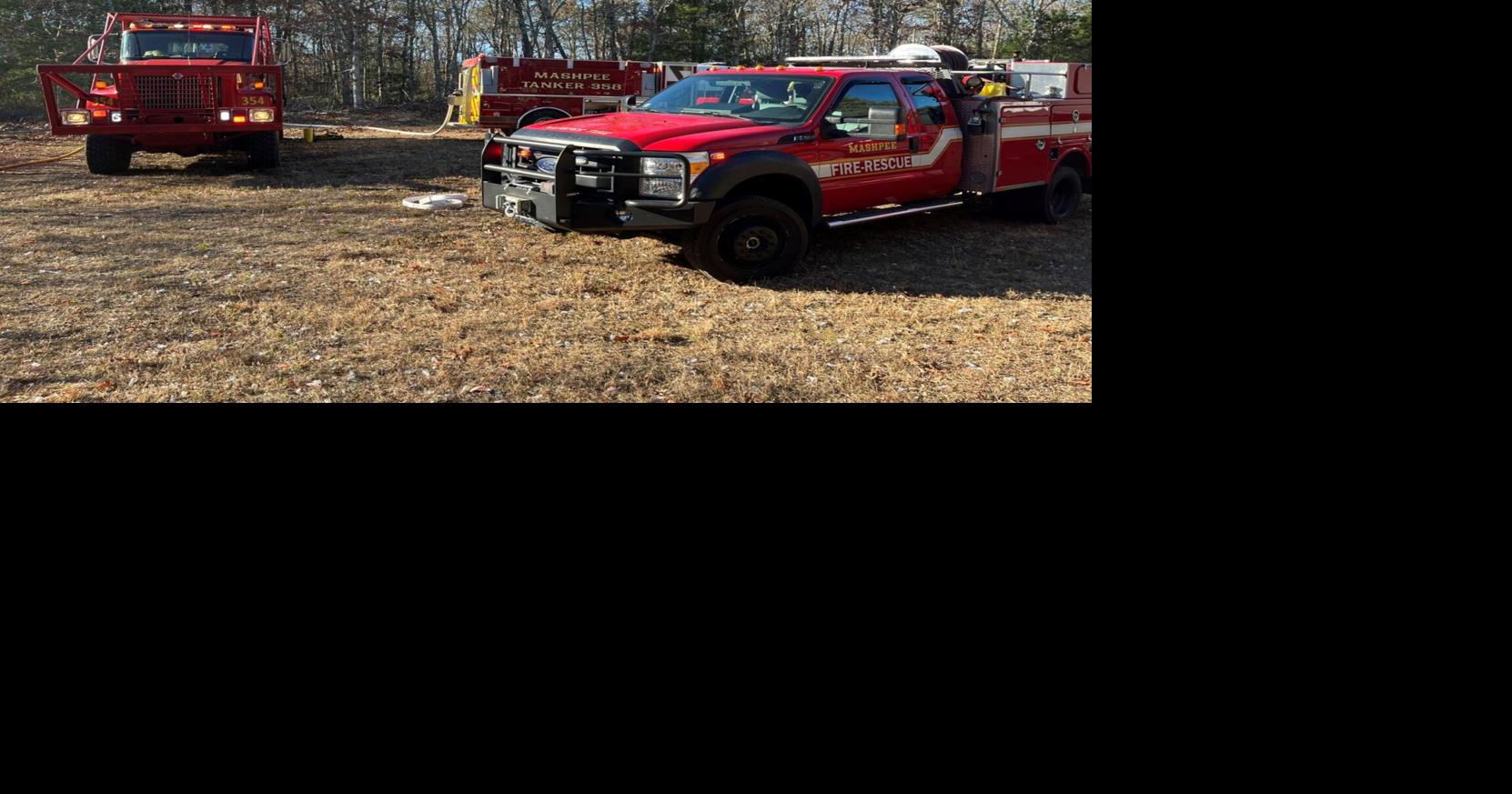 Mashpee FD Knocks Down Rod & Gun Club Blaze Amid Red Flag Fire Warning