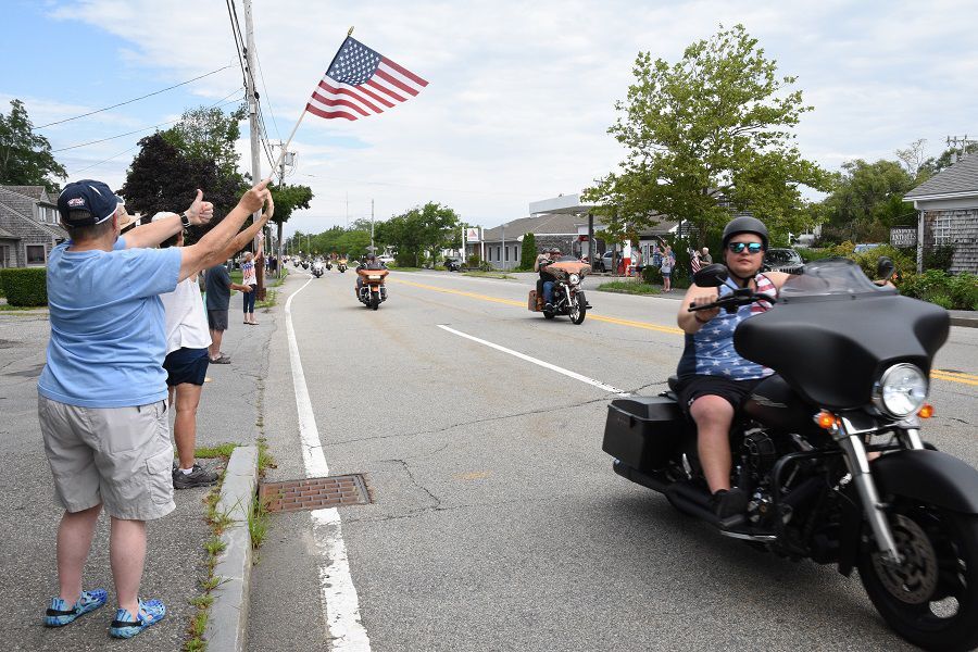 To Honor The Fallen, Big Nick's Ride Rumbles From Bourne To Yarmouth