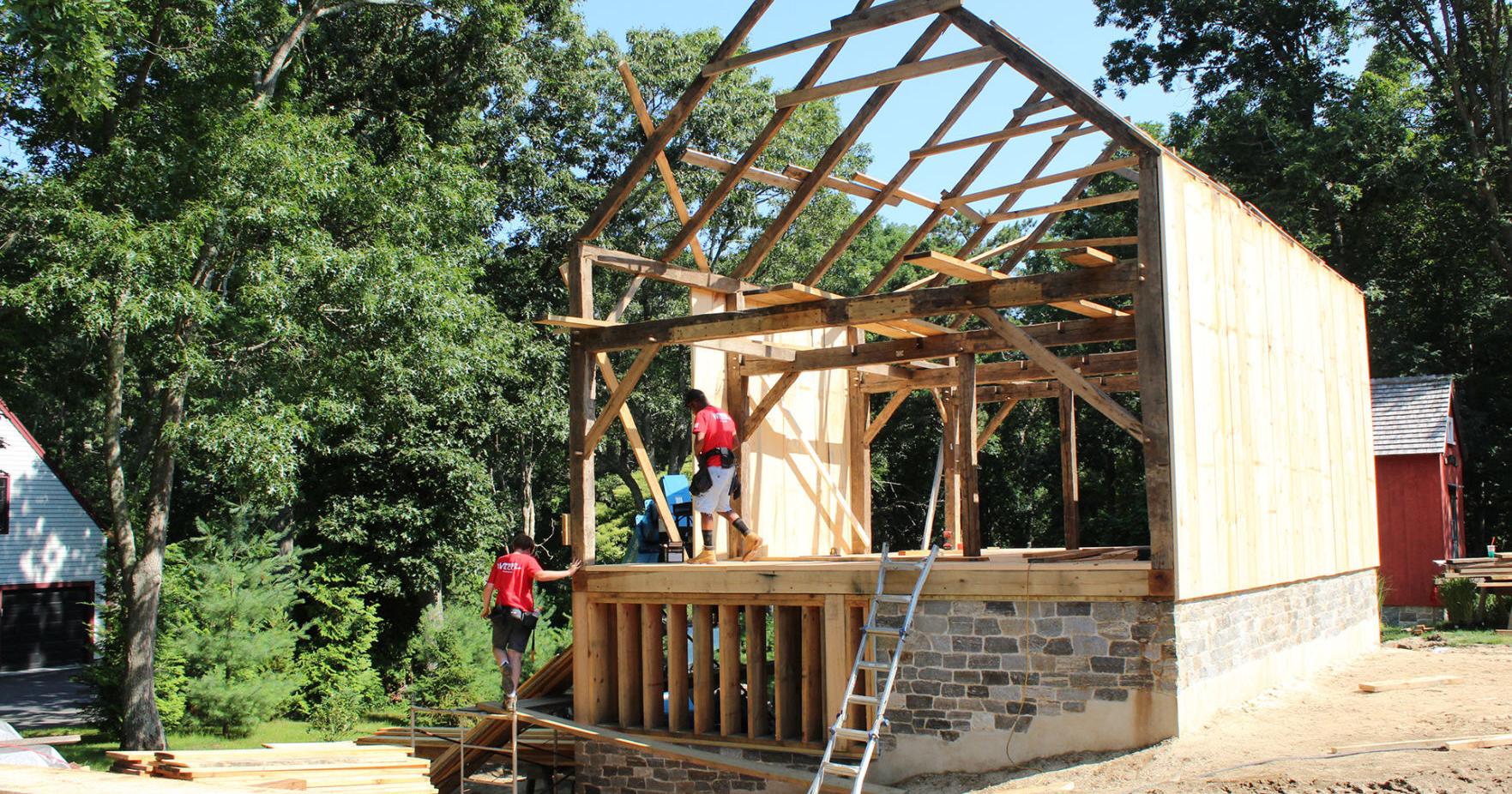 18th-Century Barn Moved To East Sandwich - Vimarsana News