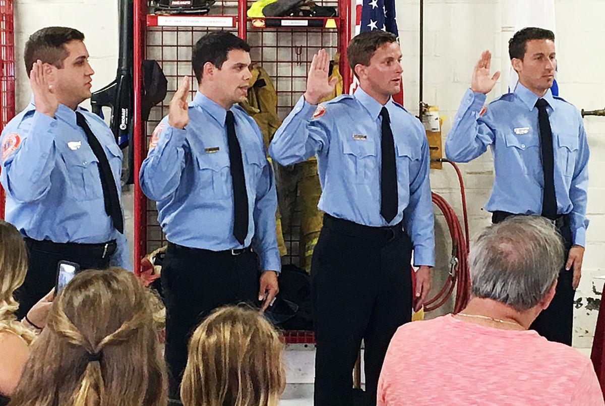 Chief Fire Officials Sworn Into New Roles Falmouth News