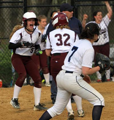 Falmouth Softball Scores Walk Off Win Against Sandwich Falmouth