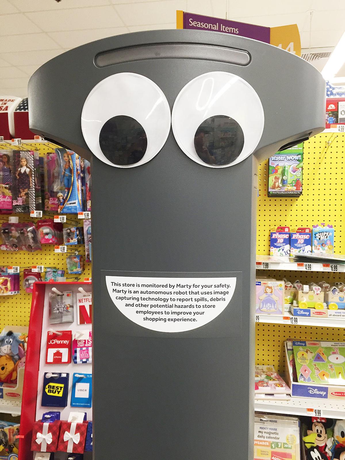marty robot plush