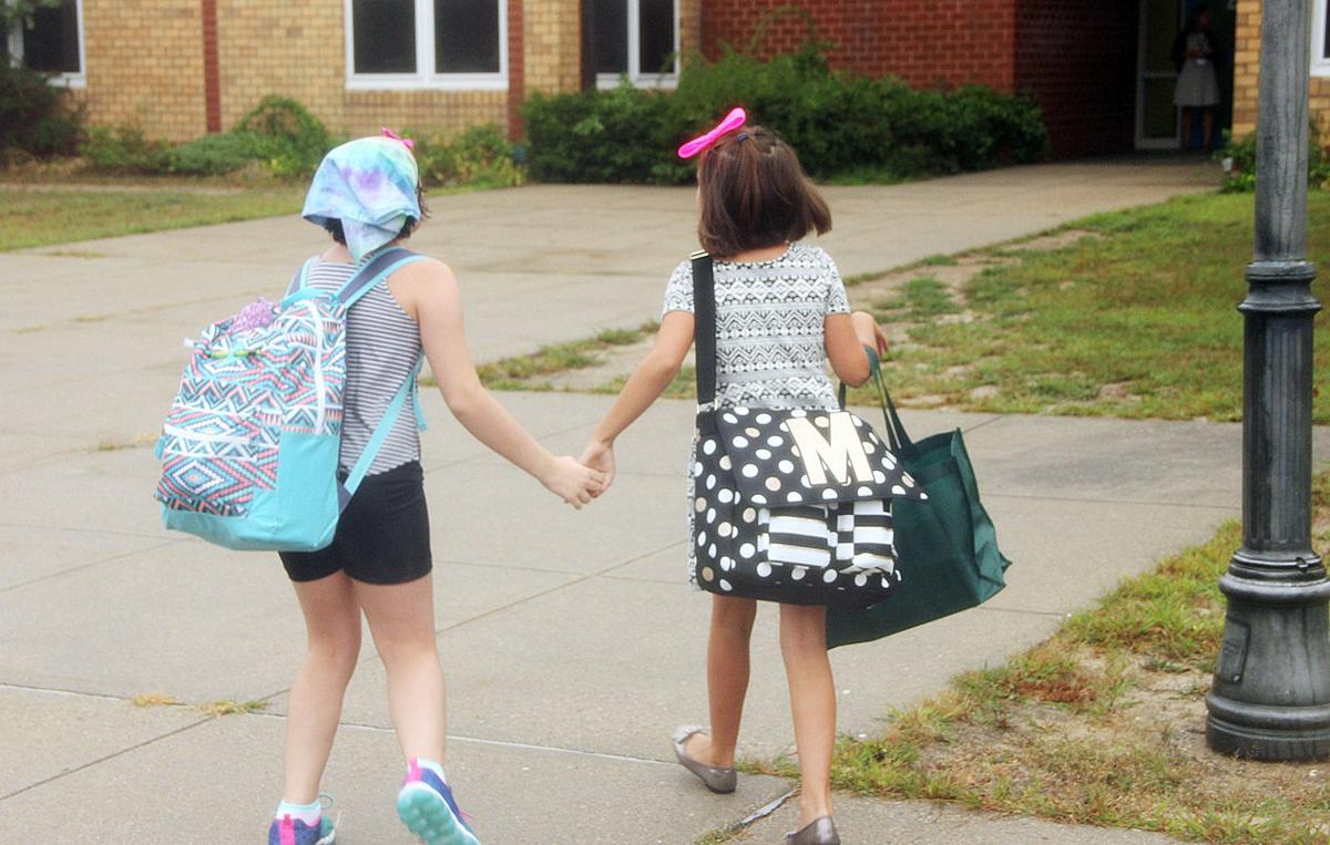 Damp Weather Does Little To Lessen Excitement On Sandwich Students