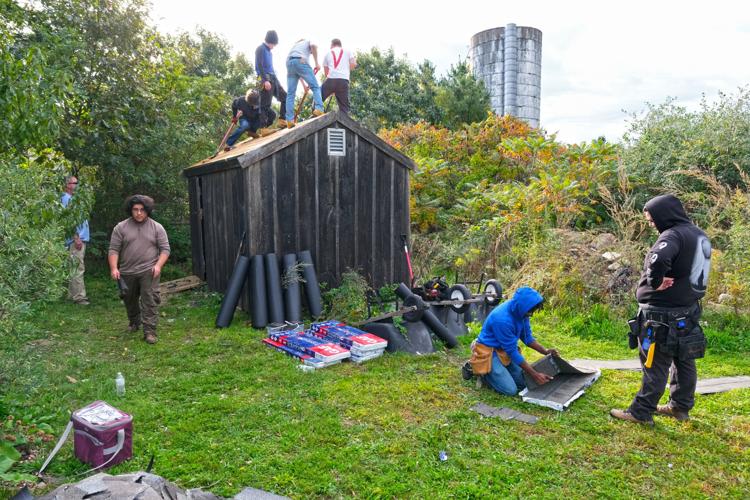 Sandwich Community Garden Shed Reroofed, Thanks To UCT Student Carpenters Sandwich News