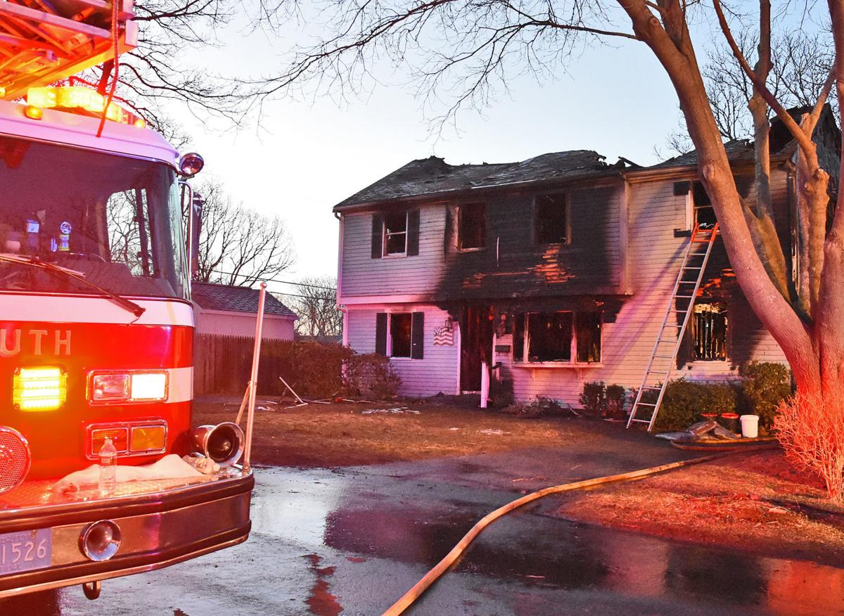 Falmouth Fire Department Battles Providence Street Fire Falmouth