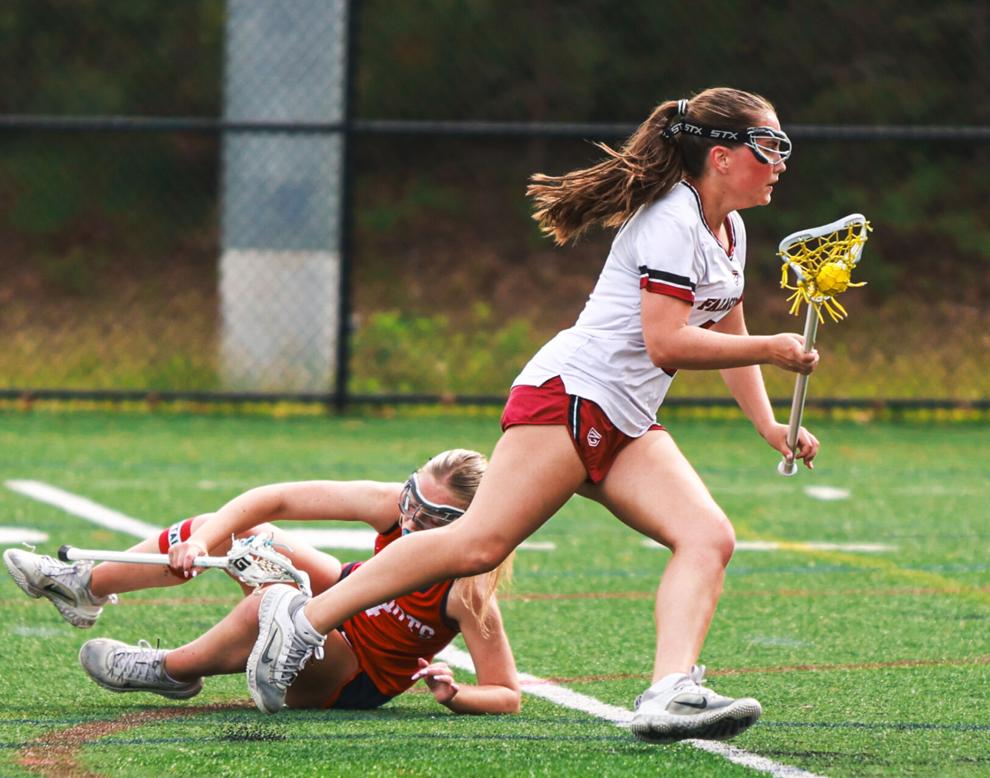 Girls Win First Round Rout, 18-5