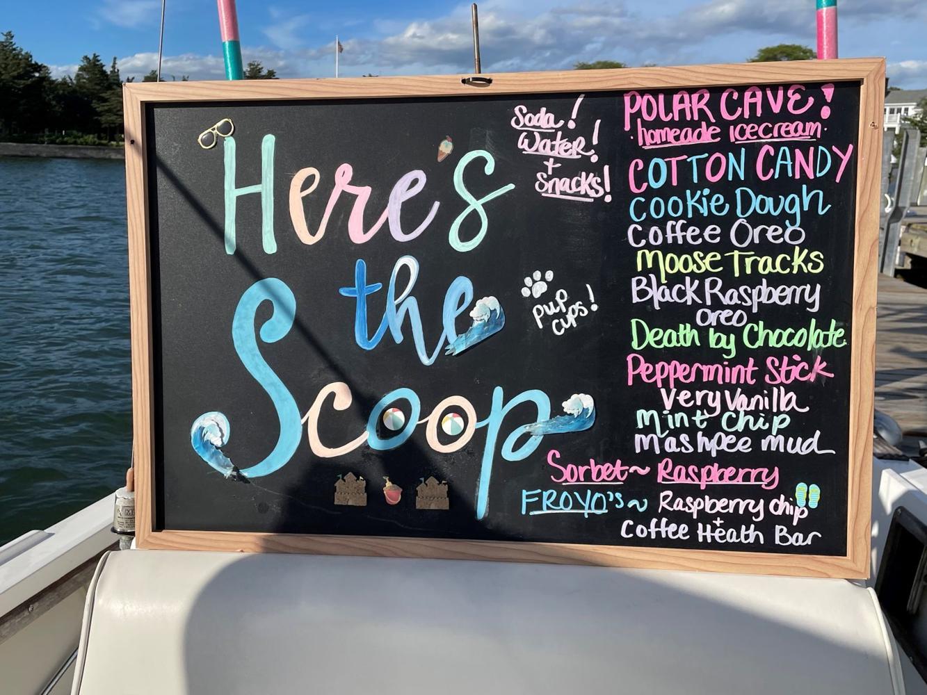 West Falmouth Ice Cream Boat, 'Sea Scoops,' Sets Sail Falmouth News