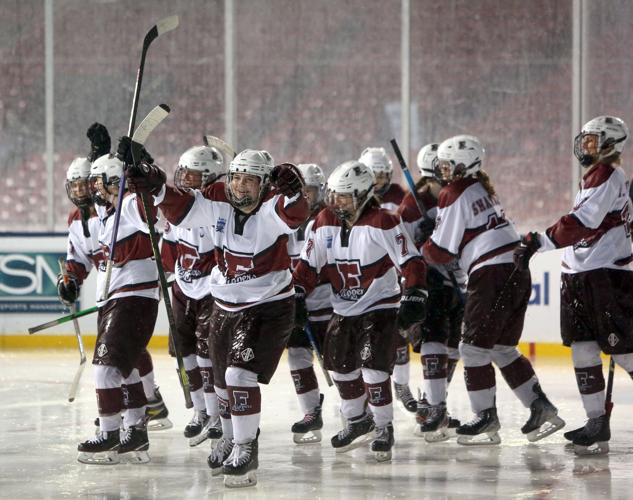 PHOTOS Falmouth Girls Hockey Experience Frozen Fenway Falmouth
