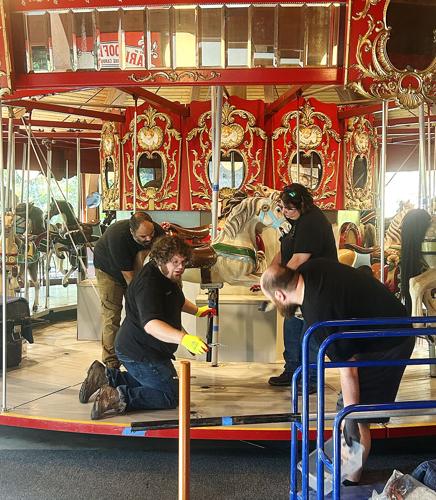 Historic Heritage Carousel Undergoes Repairs | Sandwich News | capenews.net