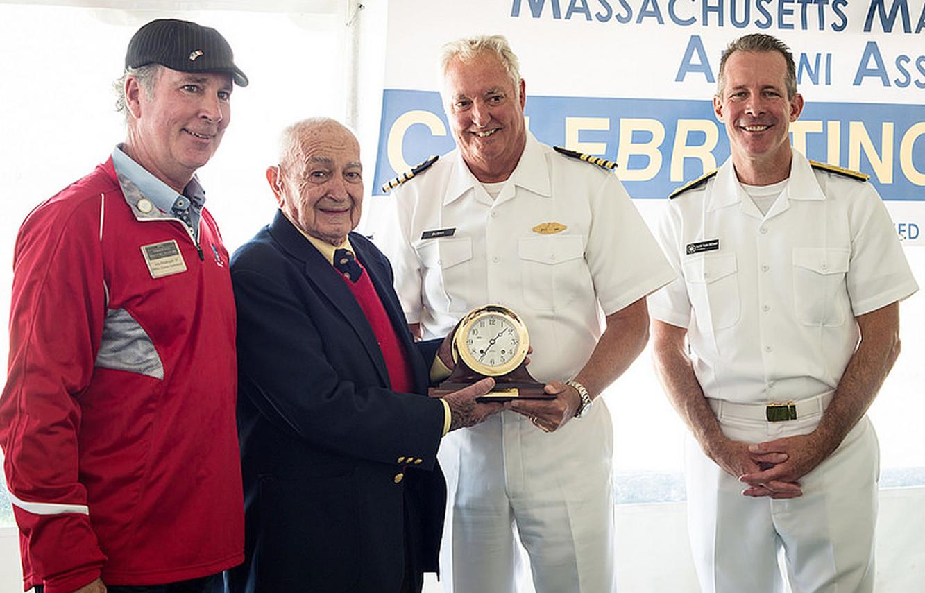 North Falmouth Resident Honored At Mass Maritime Academy Falmouth