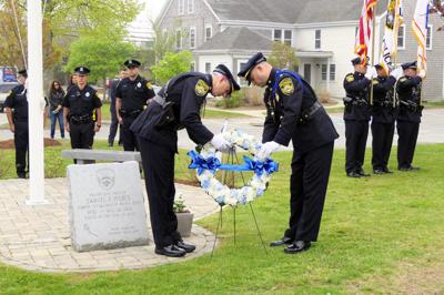 Falmouth Police Honor Fallen Officers Falmouth News Capenews Net