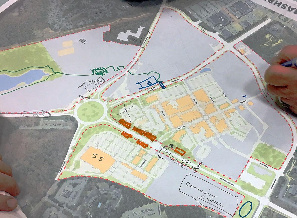 Map Of Mashpee Commons