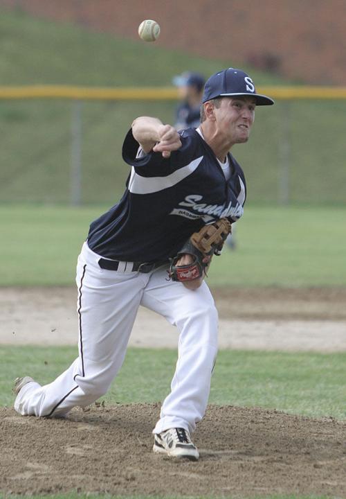 Kennedy Pitches Opening Day 2 Hitter For Sandwich Senior Babe Ruth