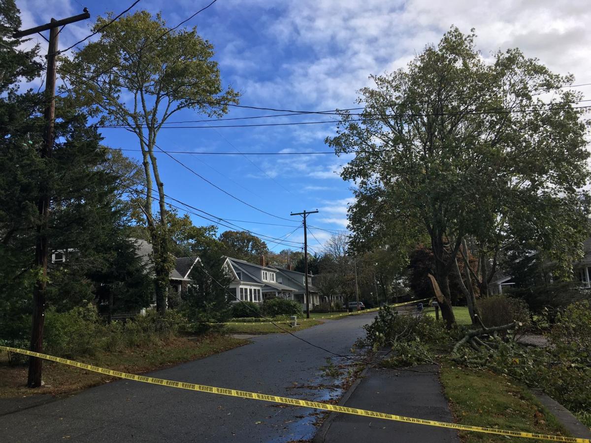Storm Causes Damage Around Falmouth Falmouth News