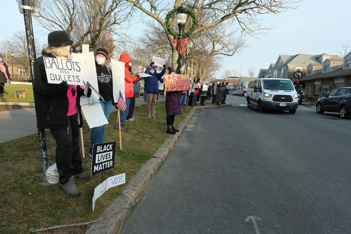 Falmouth January 6, Vigil