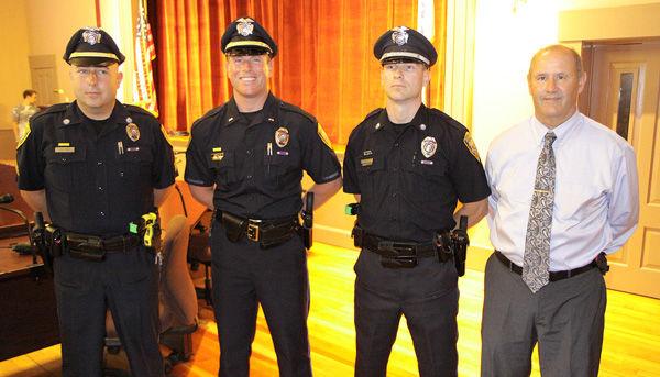 Sandwich Police Celebrate Promotions Sandwich News Capenews Net