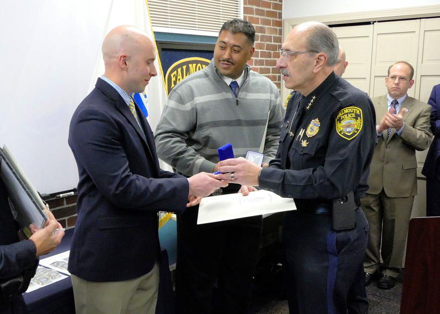 Falmouth Police Officers Shot In Line Of Duty To Retire Falmouth