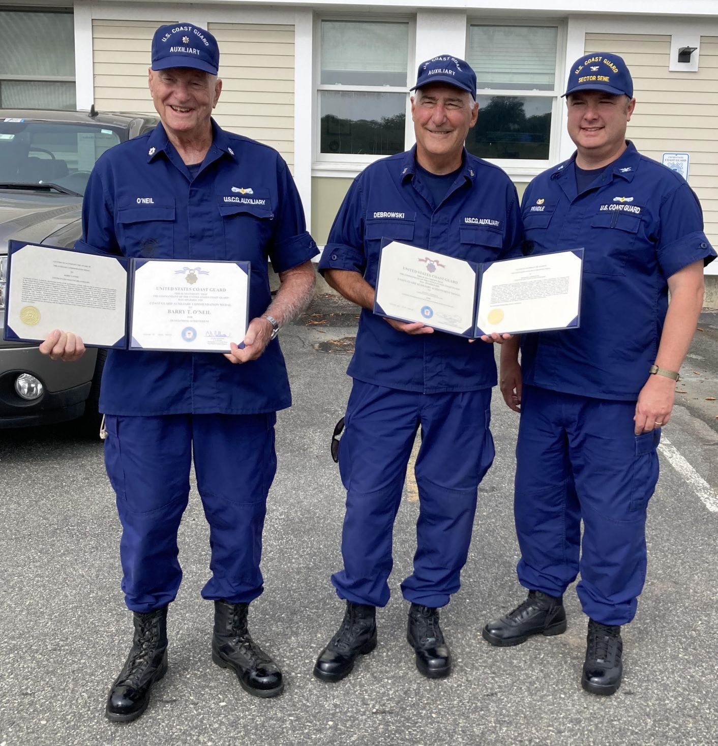 Coast Guard Auxiliary Flotilla Members Receive Awards | Falmouth Briefs ...