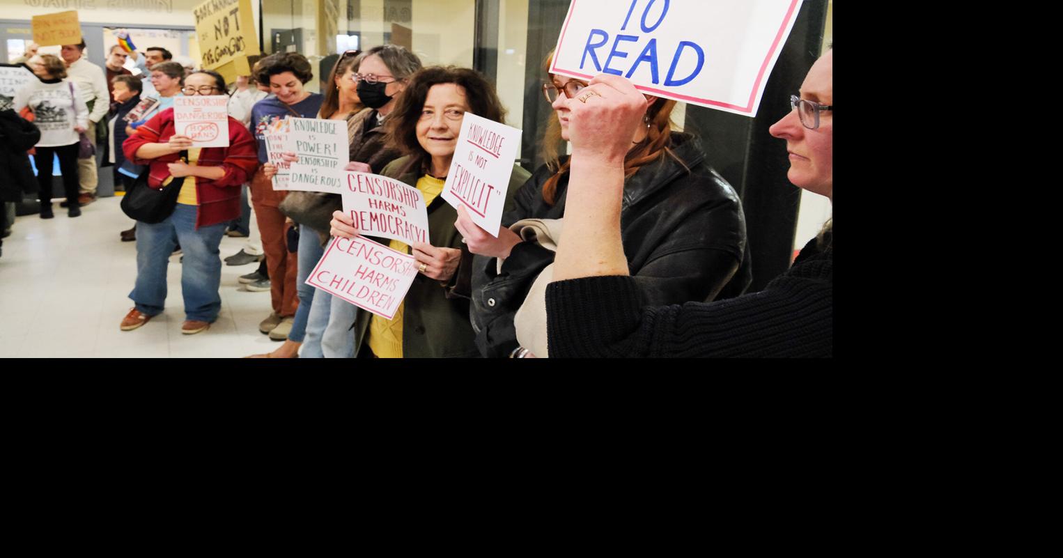 Protesters Say Proposed Change To State Law Would Lead To Book Bans