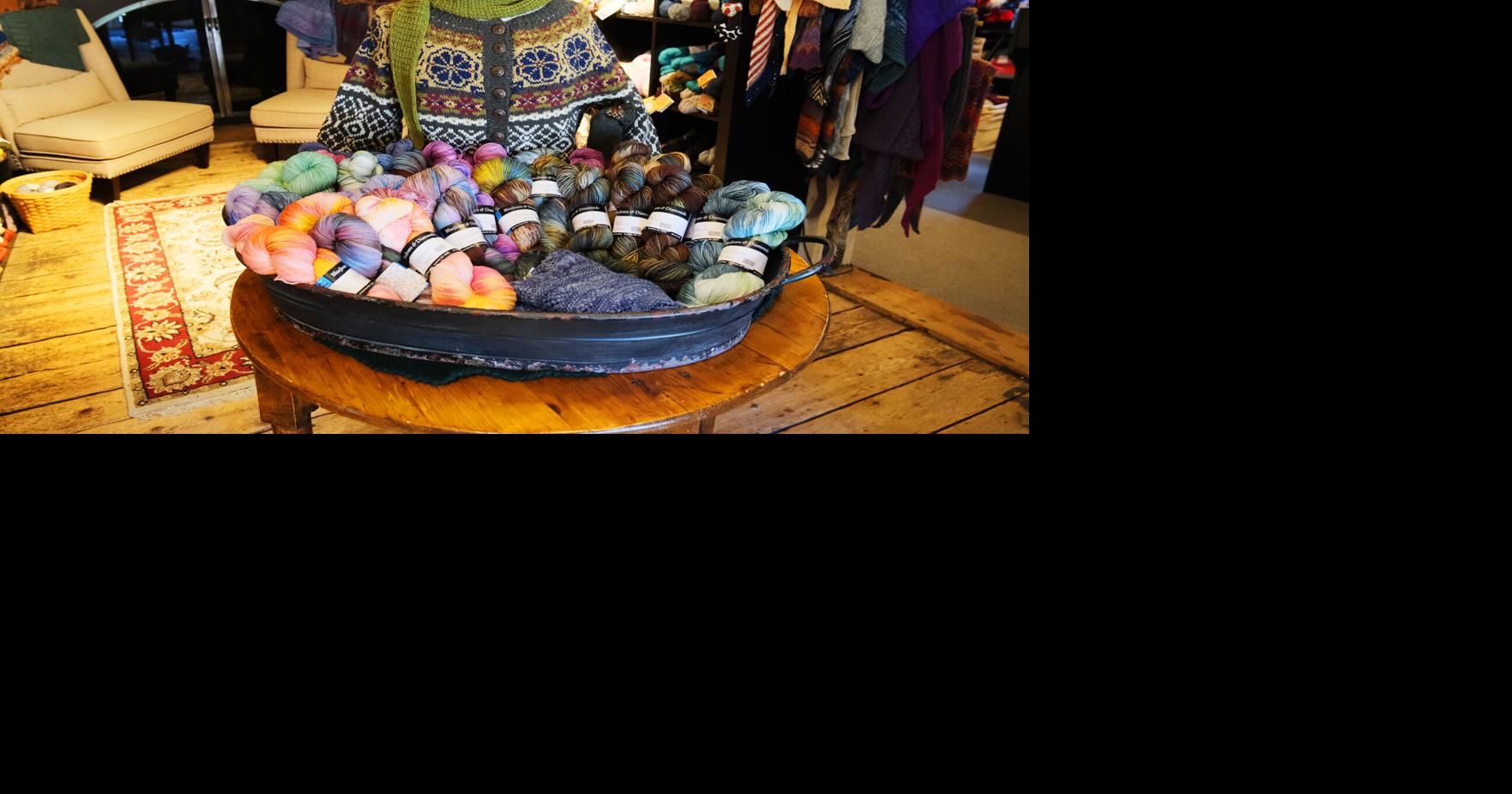 Black Purls Yarn Shop Spools Clothing, Community