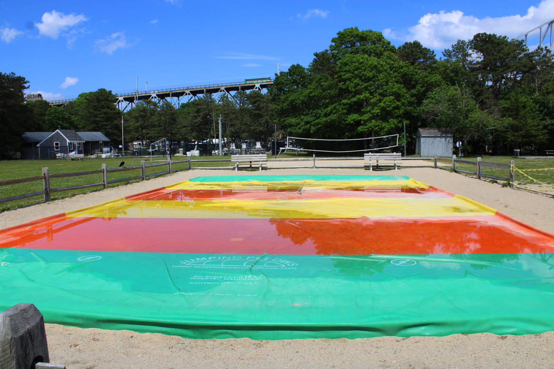 Jumping Pillow At Scenic Park To Be Replaced Bourne News capenews