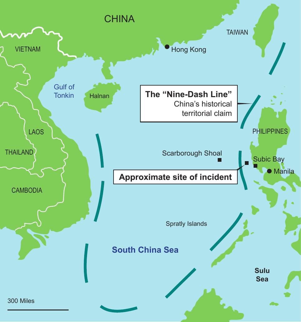 Map Of South China Sea South China Sea Map | | Capenews.net