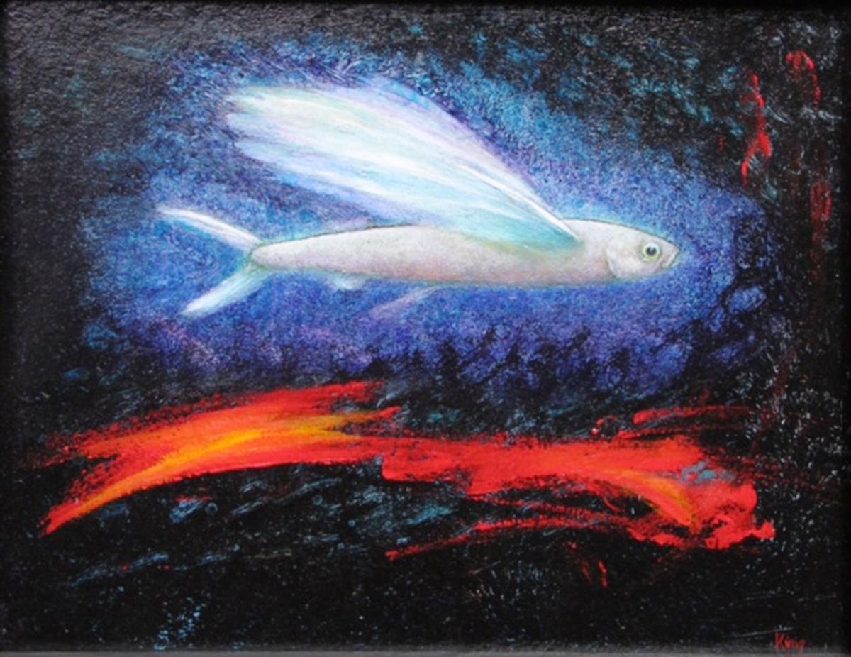 Artist Kevin King Uses Unconventional Materials References