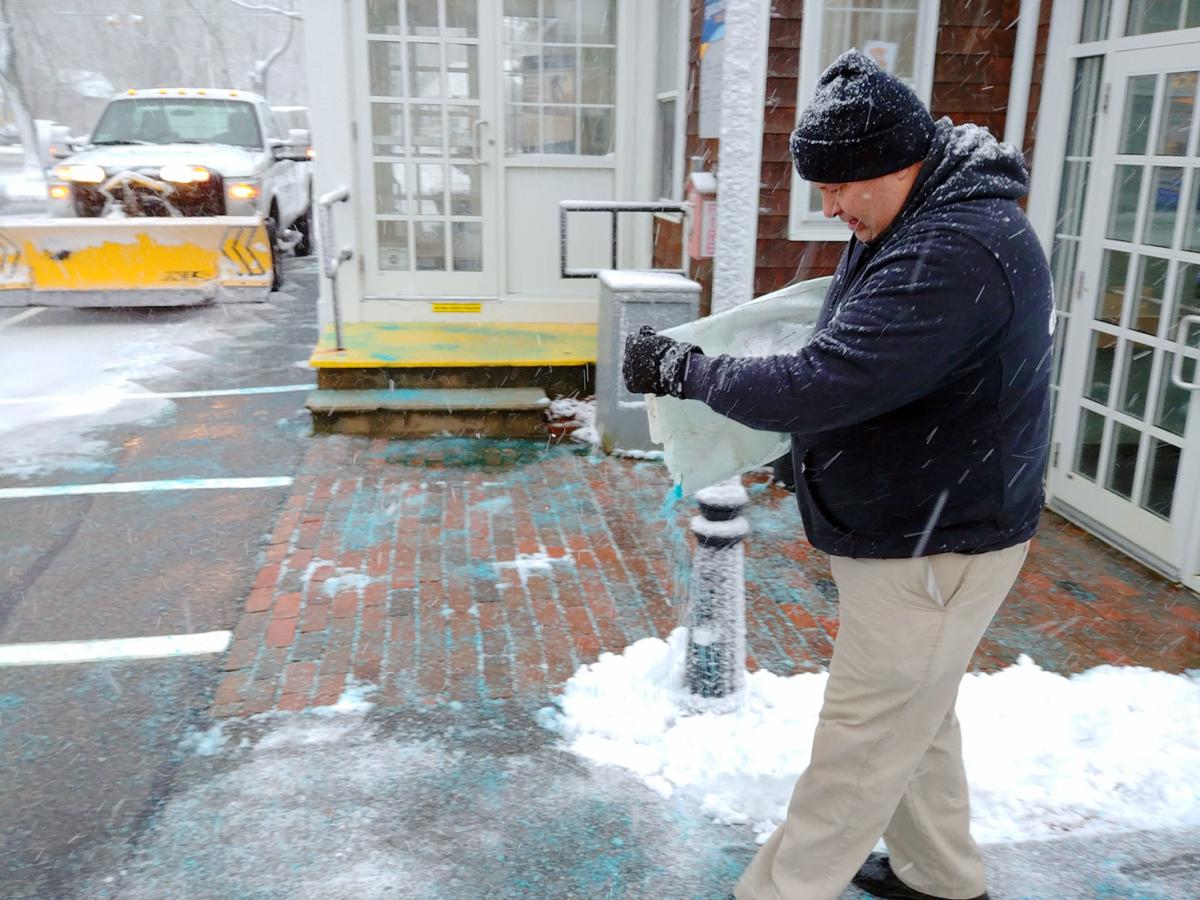 First Appreciable Snow Of The Season Blankets Falmouth Falmouth