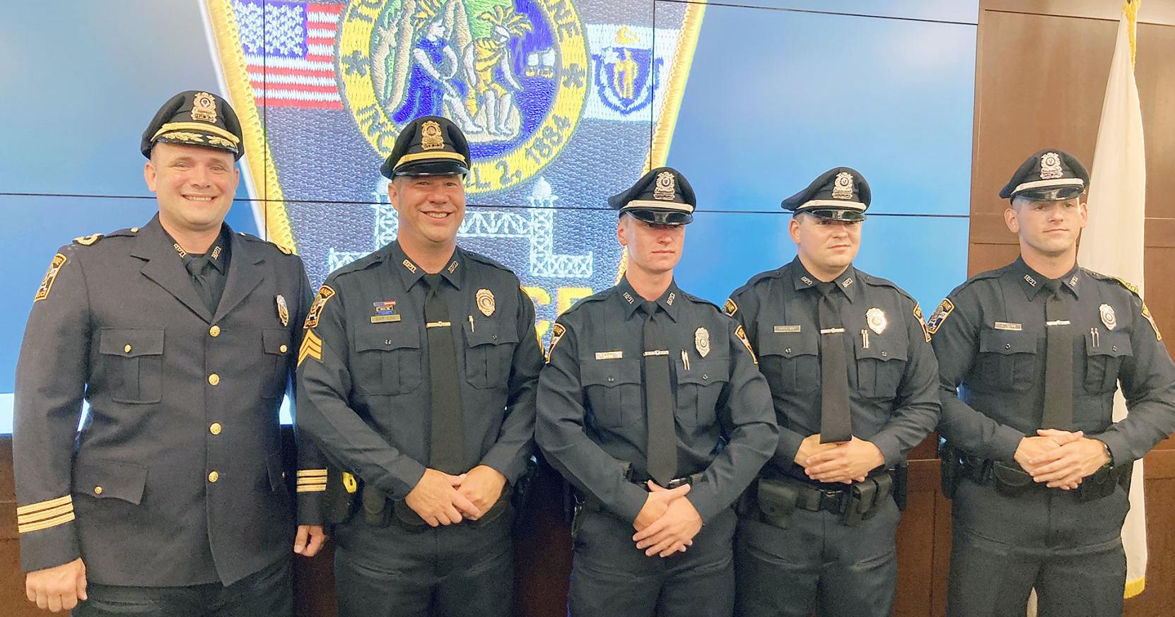 Promotions, New Beginnings Mark Bourne Police Ceremony - Vimarsana News