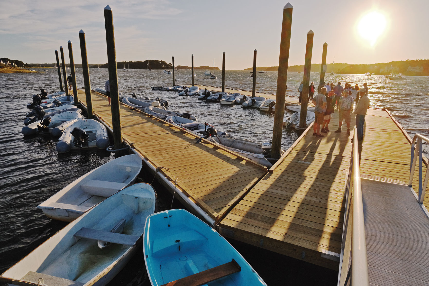 Bourne Inaugurates New Dinghy Dock At Barlowu0027s Landing  Bourne 