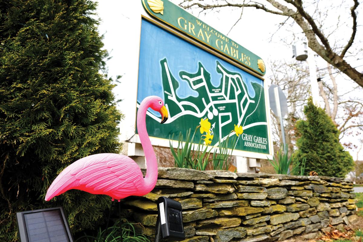 Gray Gables Pink Flamingos