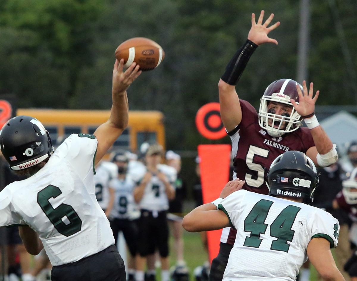 Falmouth Football Mauls Marshfield Falmouth Sports Capenews Net