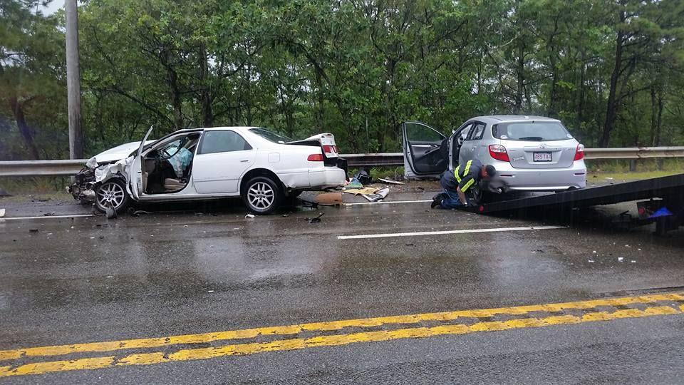 Three-Car Crash On Scenic Highway | Bourne News | capenews.net