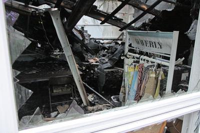 Fabric Corner Fire Deliberately Set Falmouth News Capenews Net