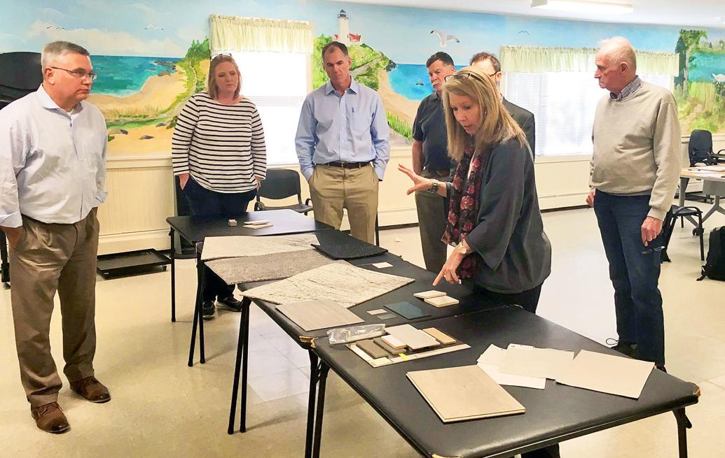 Falmouth Senior Center Building Committee Stone Veneer