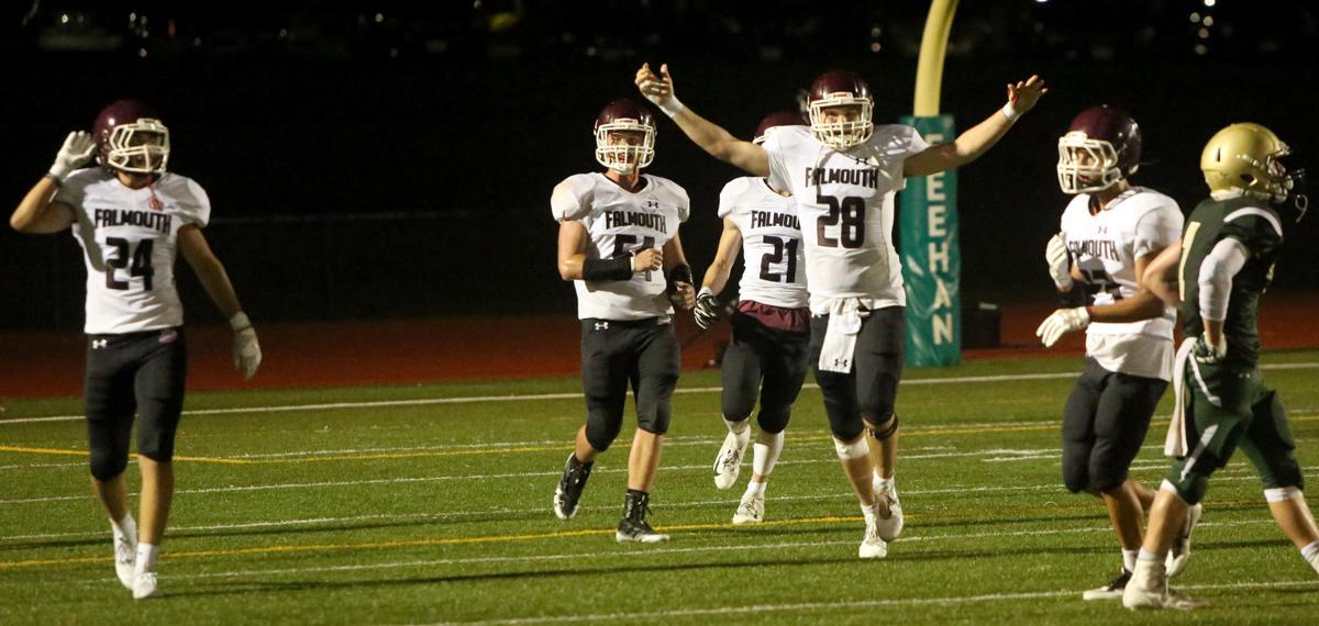 Falmouth Football Rallies To Win Opener 22 16 Falmouth Sports